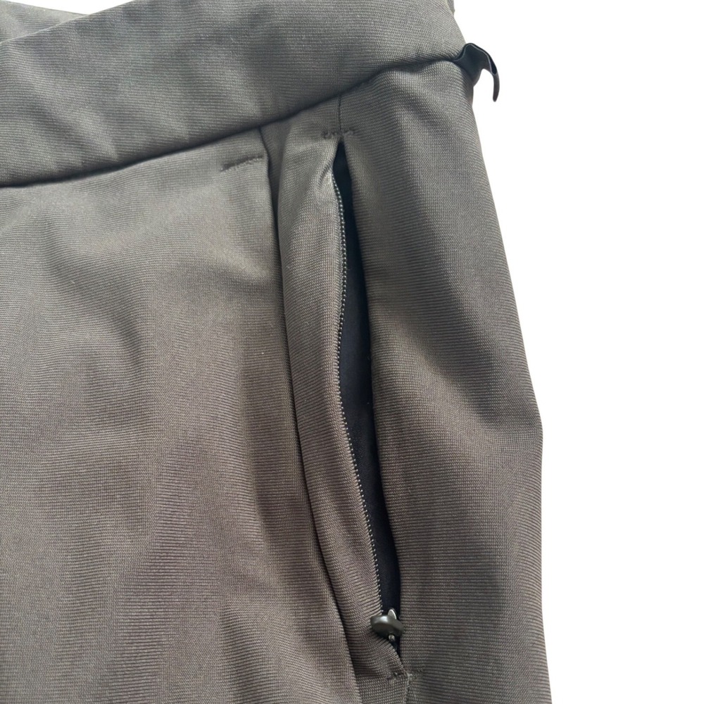 Lululemon ABC Classic Trouser Pants Warpstreme Men 33 Army Green Poly Techincal - Picture 5 of 10